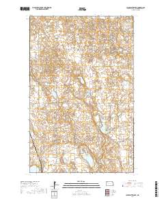 Clearwater Lake 2017 topographic map thumbnail