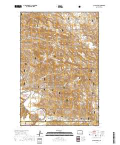 Cliffs Plateau 2018 topographic map thumbnail