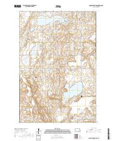 Coldwater Lake NW 2017 topographic map thumbnail