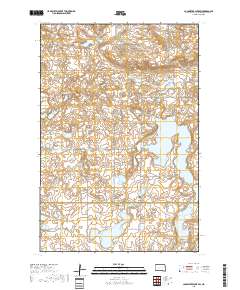 Coldwater Lake SW 2018 topographic map thumbnail