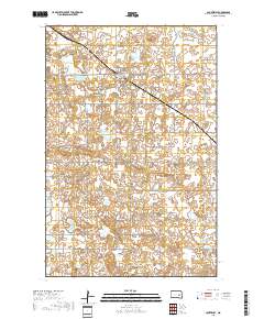 Courtenay 2018 topographic map thumbnail