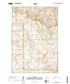Crown Butte Creek NW 2017 topographic map thumbnail