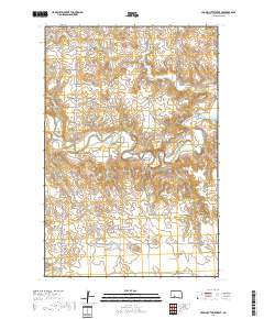 Crown Butte Creek SE 2018 topographic map thumbnail