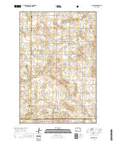 Daglum NW 2018 topographic map thumbnail