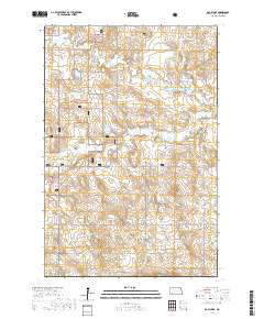 Daglum SE 2017 topographic map thumbnail