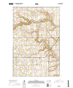Dahlen 2017 topographic map thumbnail