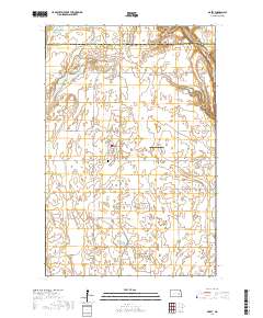 Dazey 2017 topographic map thumbnail