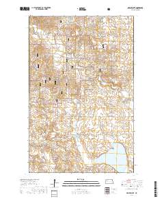 Demicks Lake 2017 topographic map thumbnail