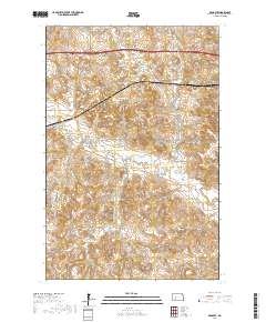 Dengate 2017 topographic map thumbnail