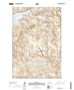 Dickinson South 2017 topographic map thumbnail