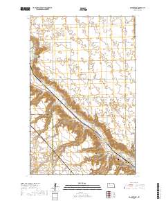 Donnybrook 2017 topographic map thumbnail