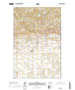 Dunseith 2017 topographic map thumbnail