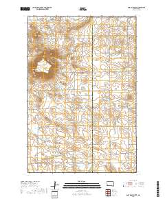 East Rainy Butte 2018 topographic map thumbnail