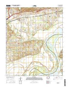 Alma 2017 topographic map thumbnail