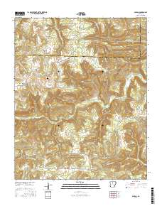Alread 2017 topographic map thumbnail