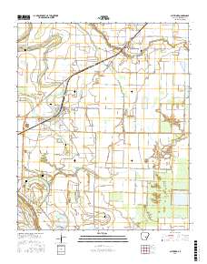 Altheimer 2017 topographic map thumbnail