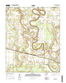 Augusta SW 2017 topographic map thumbnail