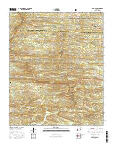 Baker Springs 2017 topographic map thumbnail