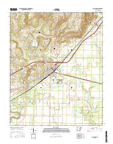 Bald Knob 2017 topographic map thumbnail