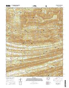 Bee Mountain 2017 topographic map thumbnail