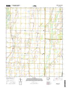 Beedeville 2017 topographic map thumbnail