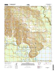 Ben Lomond 2017 topographic map thumbnail