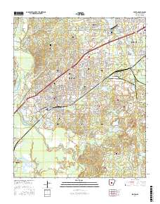 Benton 2017 topographic map thumbnail