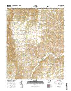 Blue Eye 2017 topographic map thumbnail