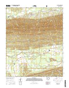 Bluffton 2017 topographic map thumbnail