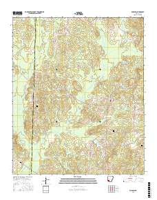 Bodcaw 2017 topographic map thumbnail