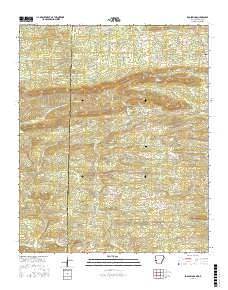 Bog Springs 2017 topographic map thumbnail