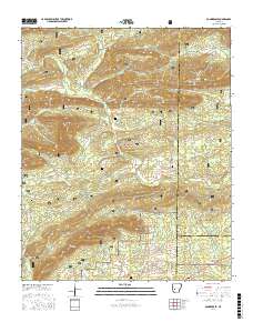 Bonnerdale 2017 topographic map thumbnail