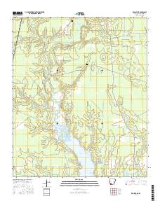 Bradley NE 2017 topographic map thumbnail