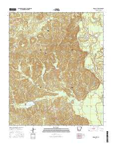 Bragg City 2017 topographic map thumbnail