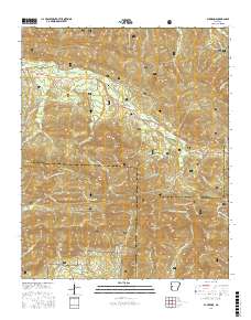 Buck Knob 2017 topographic map thumbnail
