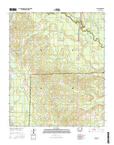 Bunn 2017 topographic map thumbnail
