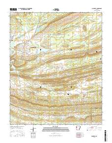 Burnville 2017 topographic map thumbnail