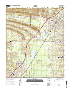 Cabot 2017 topographic map thumbnail