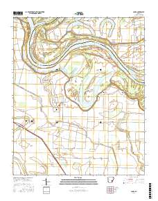 Cades 2017 topographic map thumbnail