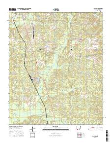 Calhoun 2017 topographic map thumbnail