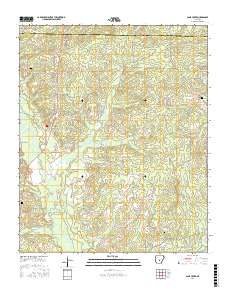 Cane Creek 2017 topographic map thumbnail