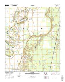 Canfield 2017 topographic map thumbnail