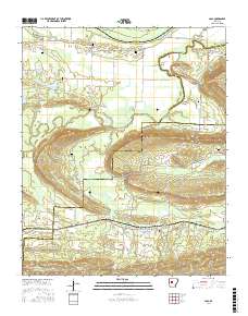 Casa 2017 topographic map thumbnail