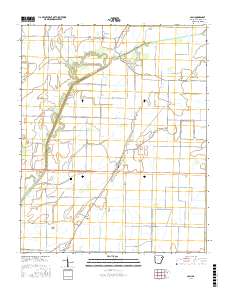 Cash 2017 topographic map thumbnail
