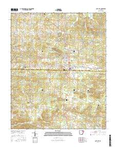 Cave City 2017 topographic map thumbnail