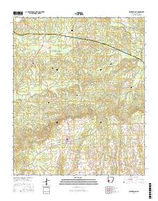 Center Point 2017 topographic map thumbnail