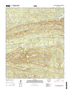 Chalybeate Mountain East 2017 topographic map thumbnail