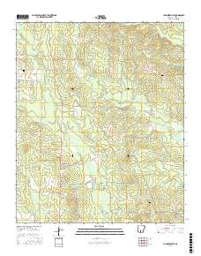 Chambersville 2017 topographic map thumbnail