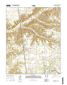 Cherokee City 2017 topographic map thumbnail