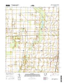 Cherry Valley West 2017 topographic map thumbnail